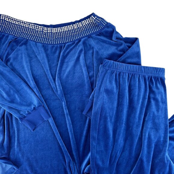 Roaman's Plus Size 2X Women's Studded Two Pc Set Pants L/S Sweater VTG - Picture 2 of 13